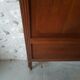 Old oak headboard