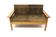 Scandinavian two-seater sofa in pine and velvet, Sweden, 1970.