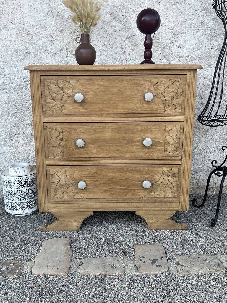 art deco chest of drawers