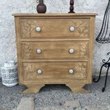 art deco chest of drawers