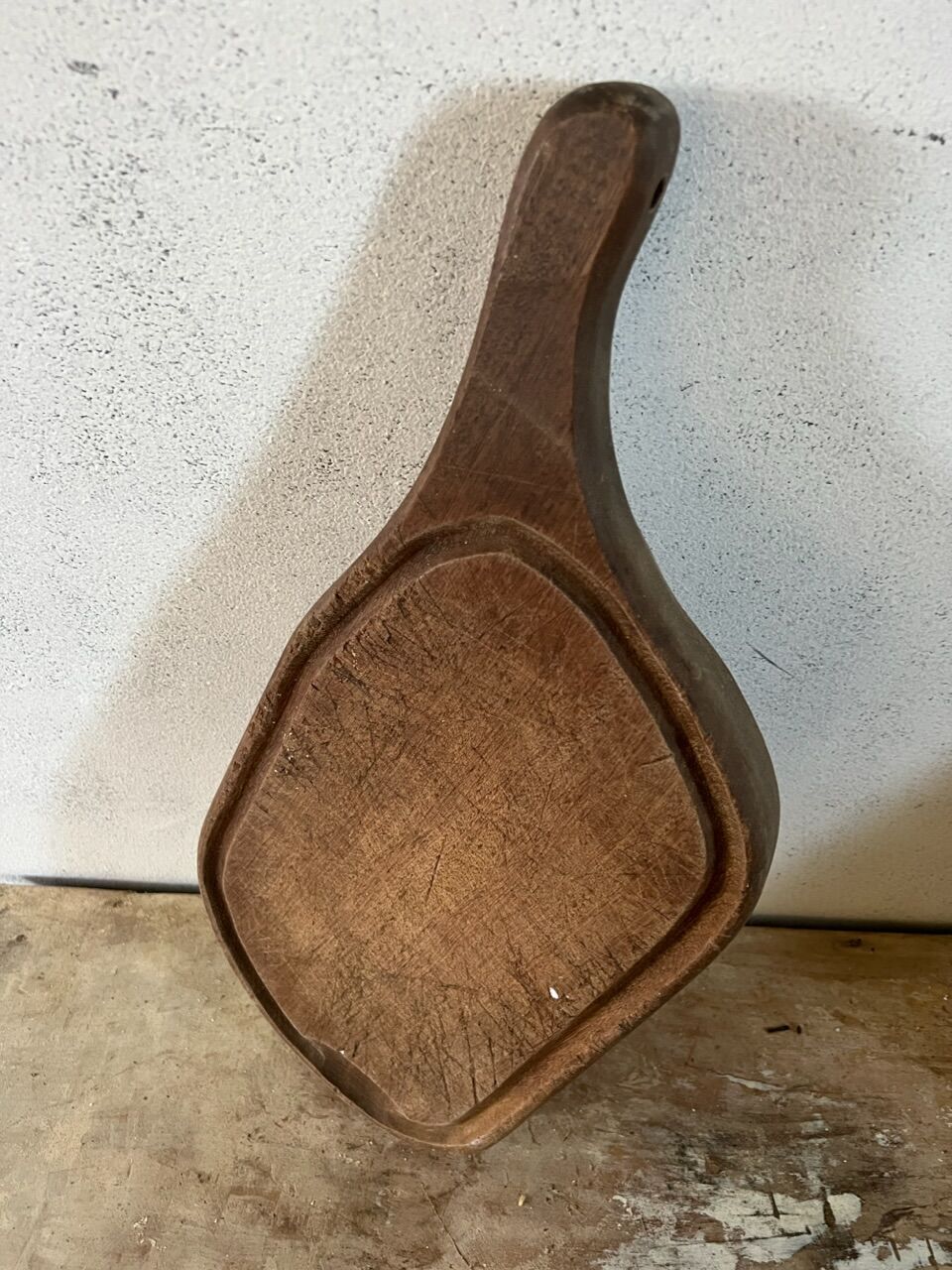 Old wooden cutting board