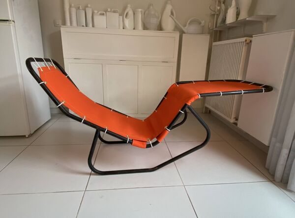 Paire de chaises longues ''Barwa'' de John Waldheim et Edgar Bartolucci 1950