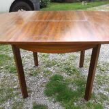 Extendable table rosewood Luigi Bartolini