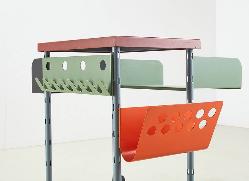 Konstantin Grcic Rare Refolo Trolley pour Aleph Atlantide 1995