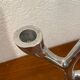 Organic-shaped cast aluminium candlestick