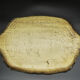 Florentine wooden tray painted with the hand of oval shape