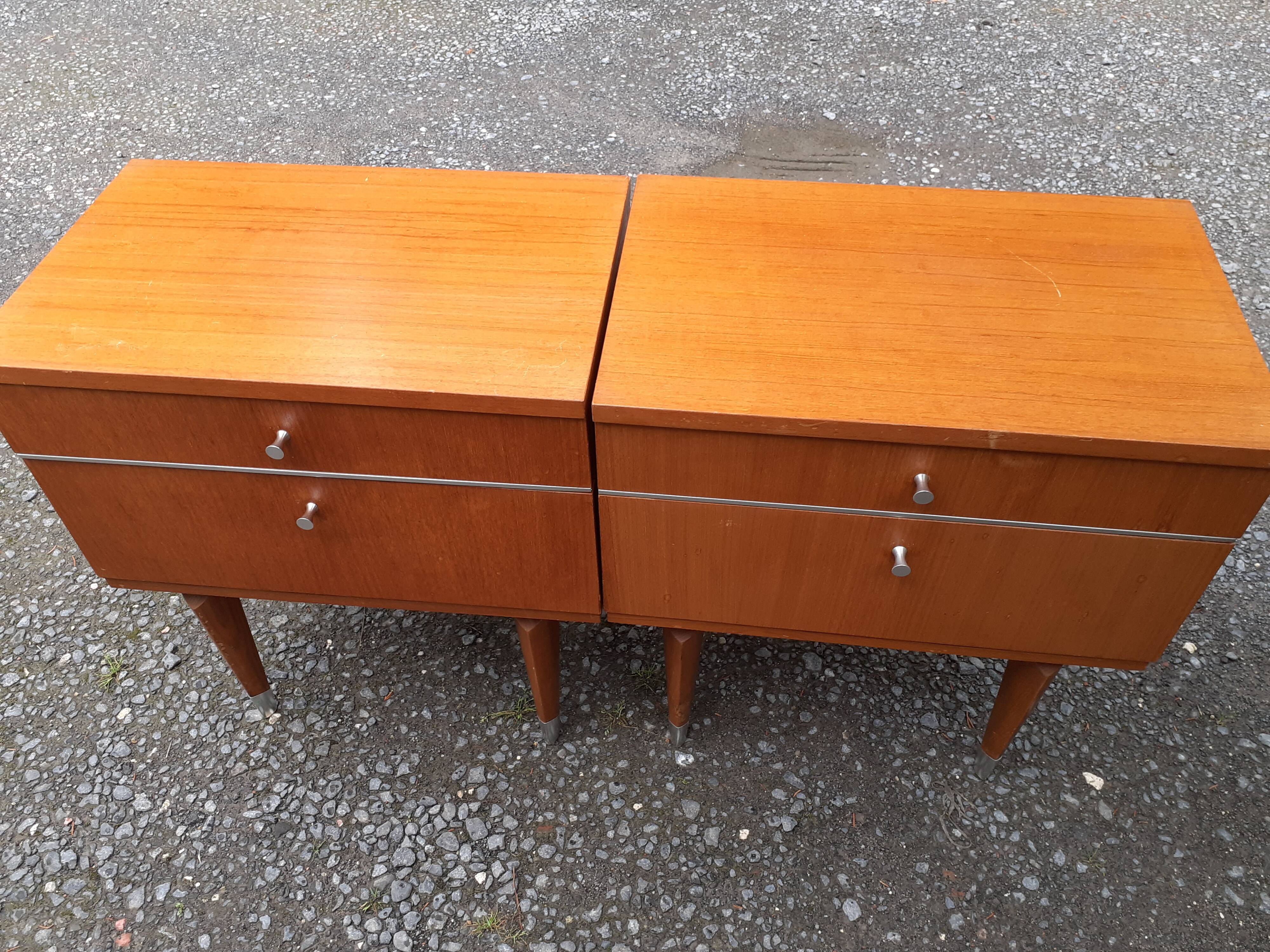 Pair of bedside tables