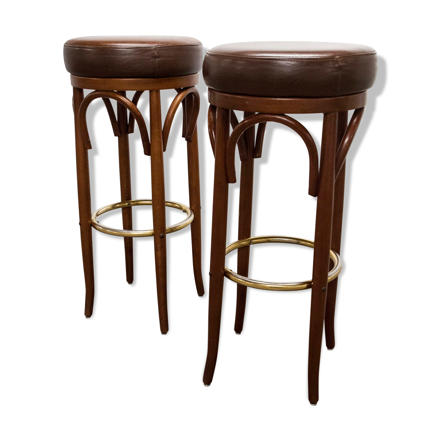Pair bar stools Hindermann Wellereau