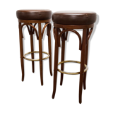Pair bar stools Hindermann Wellereau