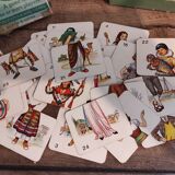 Vintage card game Tops and Tails around the World