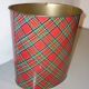 Waste paper basket signed Massilly France