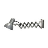 Grey scissor wall lamp, 1980s