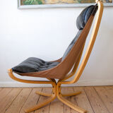 Mid-century Falcon chair by Sigurd Ressell for Vatne Møbler, 1970s
