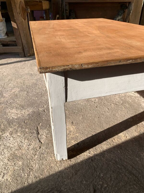 Table basse plateau Brut