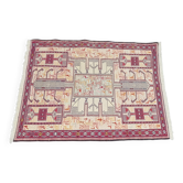 Tapis Kilim Soumak Shahsavan fait main en laine et soie, 1960