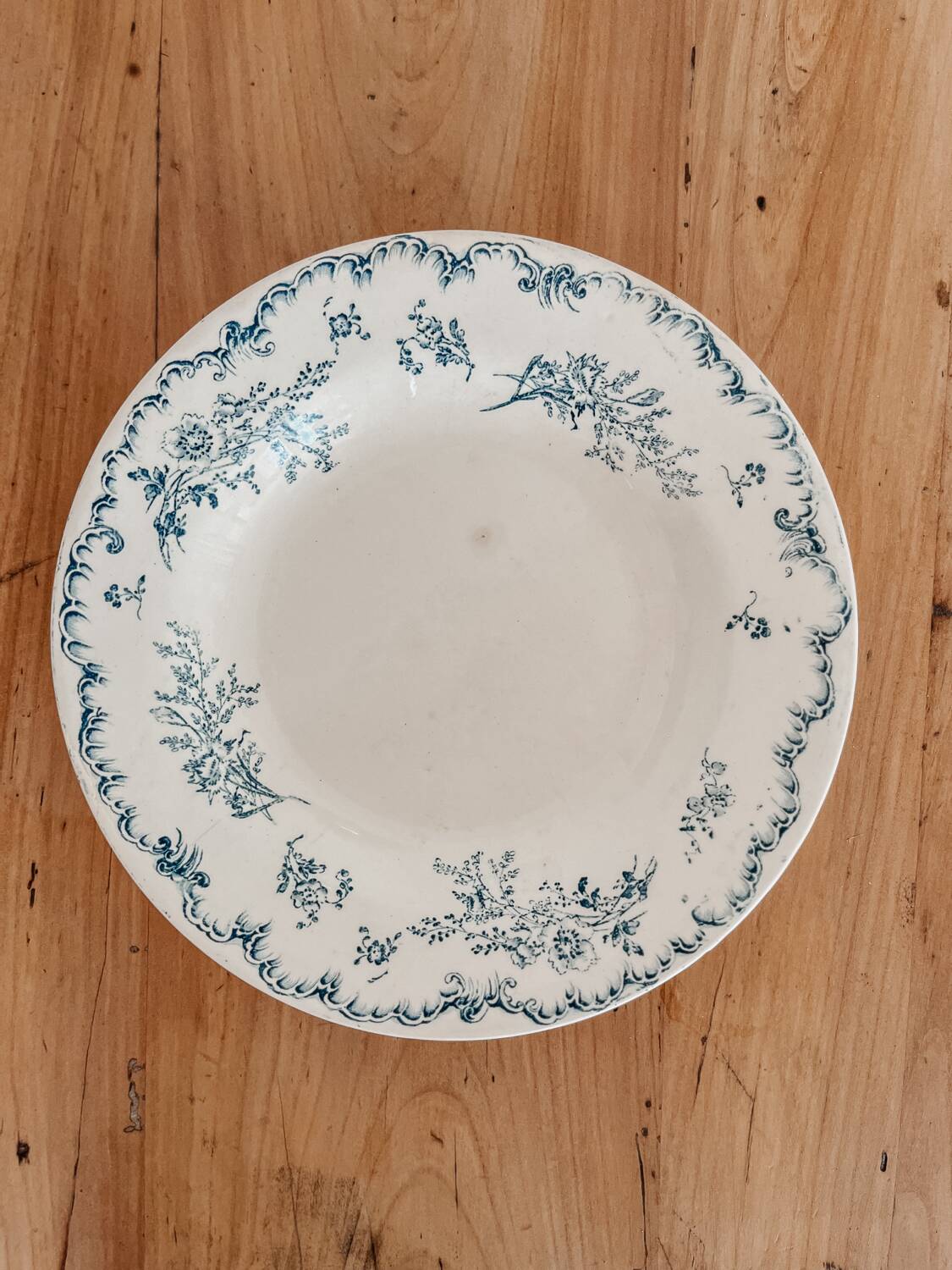 Iron earth soup plate