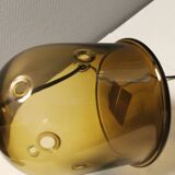 Very rare Holmegaard glass table lamp, designed by Michael Bang 1974 (Already discontinued in 1981)