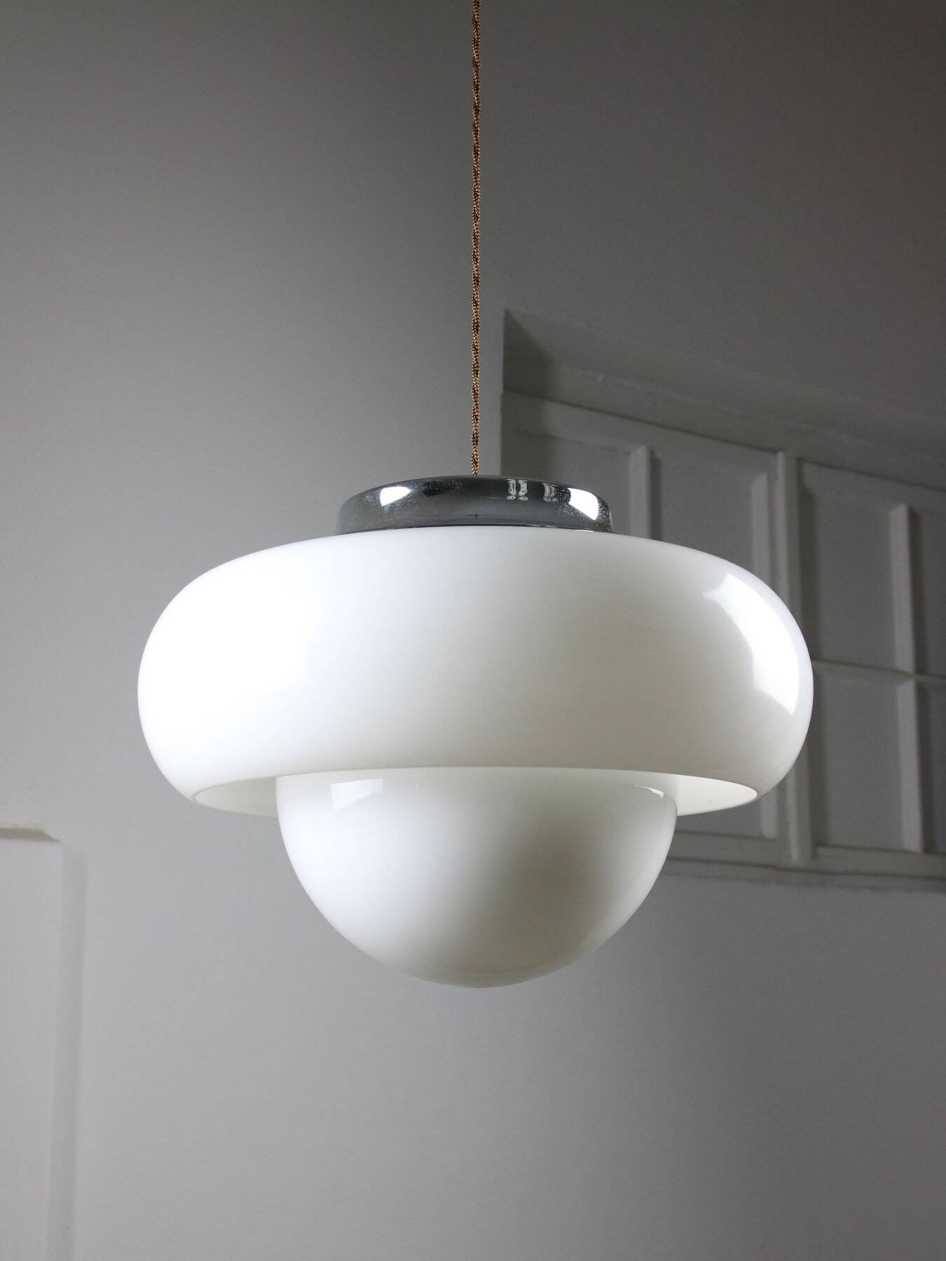 Large Space Age Best Pendant Lamp from Guzzini, 1960s