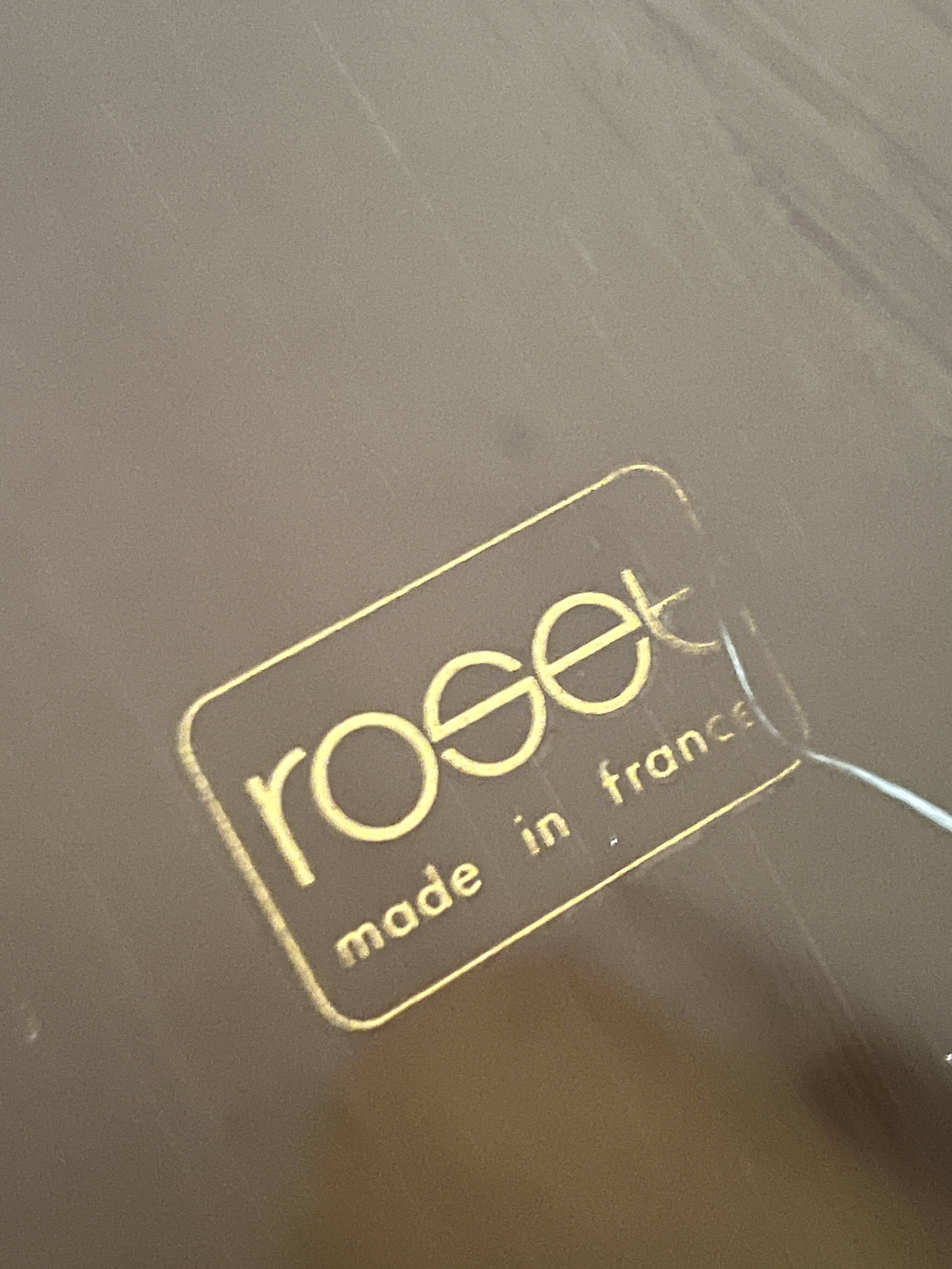 Chauffeuse Marsala en plexiglas fumé & velours ras marron, Ligne roset 1970