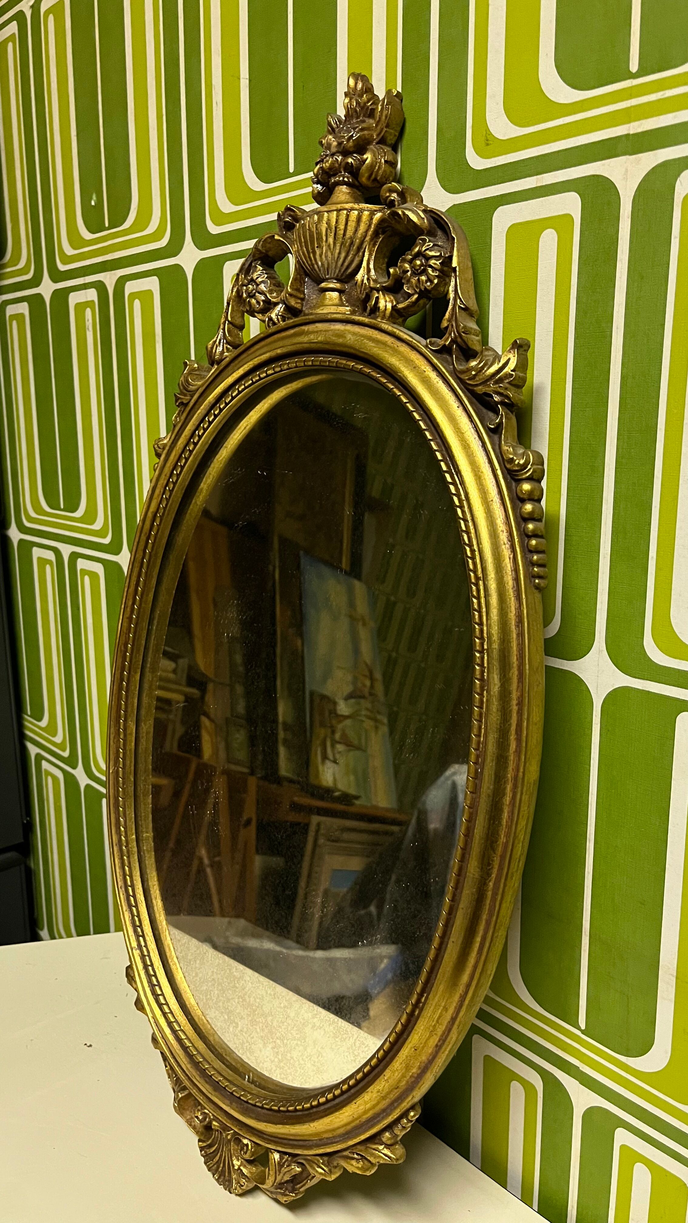 Golden mirror 74x38x3