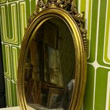 Golden mirror 74x38x3