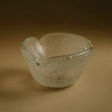 Free-form glass ashtray, 1970s