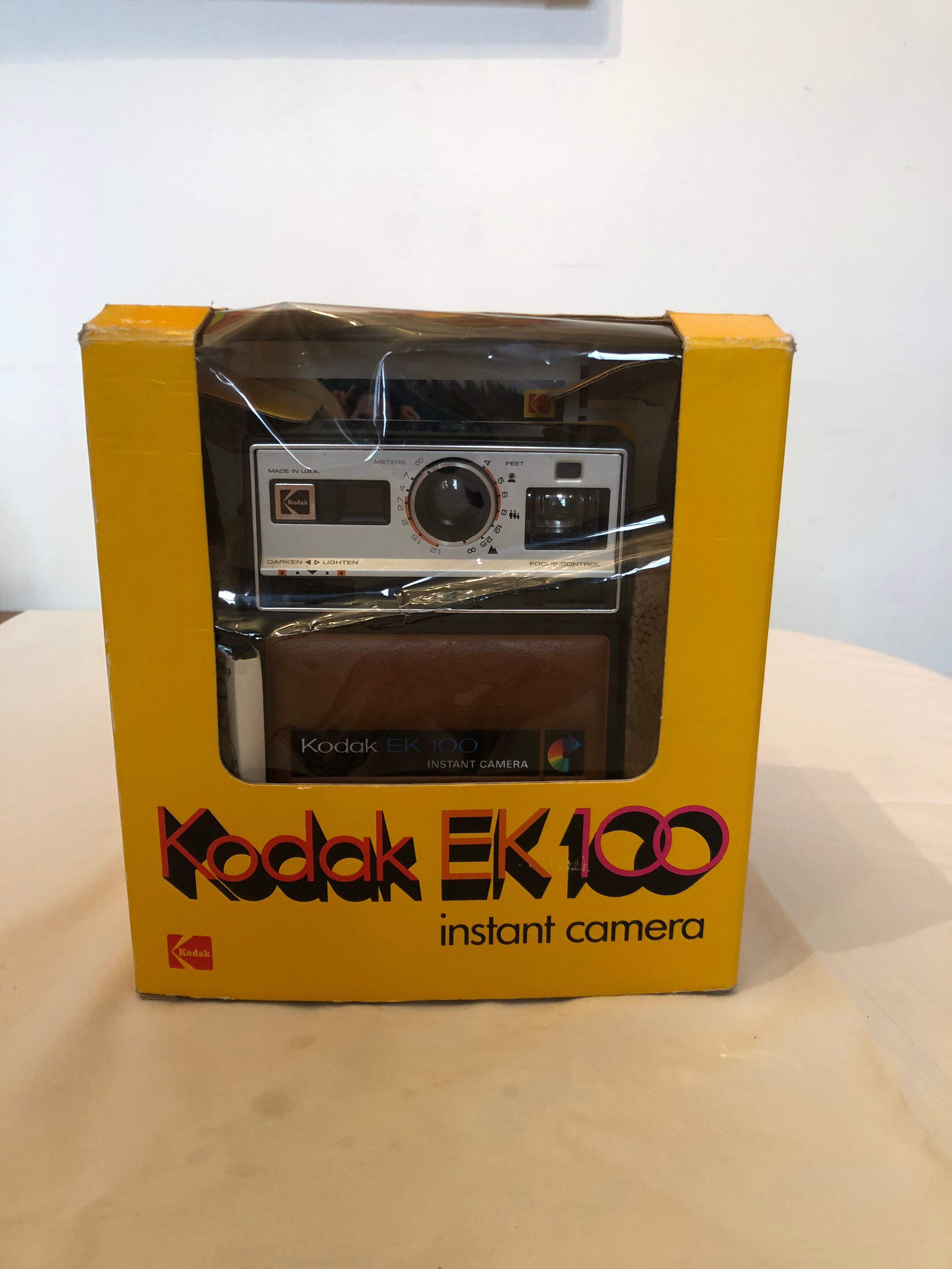 Instant polaroid vintage kodak ek 100