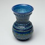 Vintage ceramic vase by Aldo Londi for Bitossi, 1970s