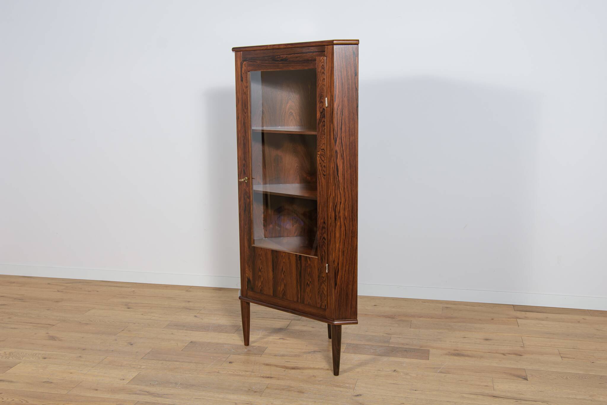 Mid-Century Rosewood Corner Cabinet, Denmark, 1960s