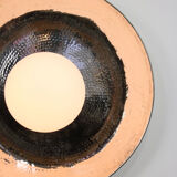 Vintage chrome eye wall lamp, 70s