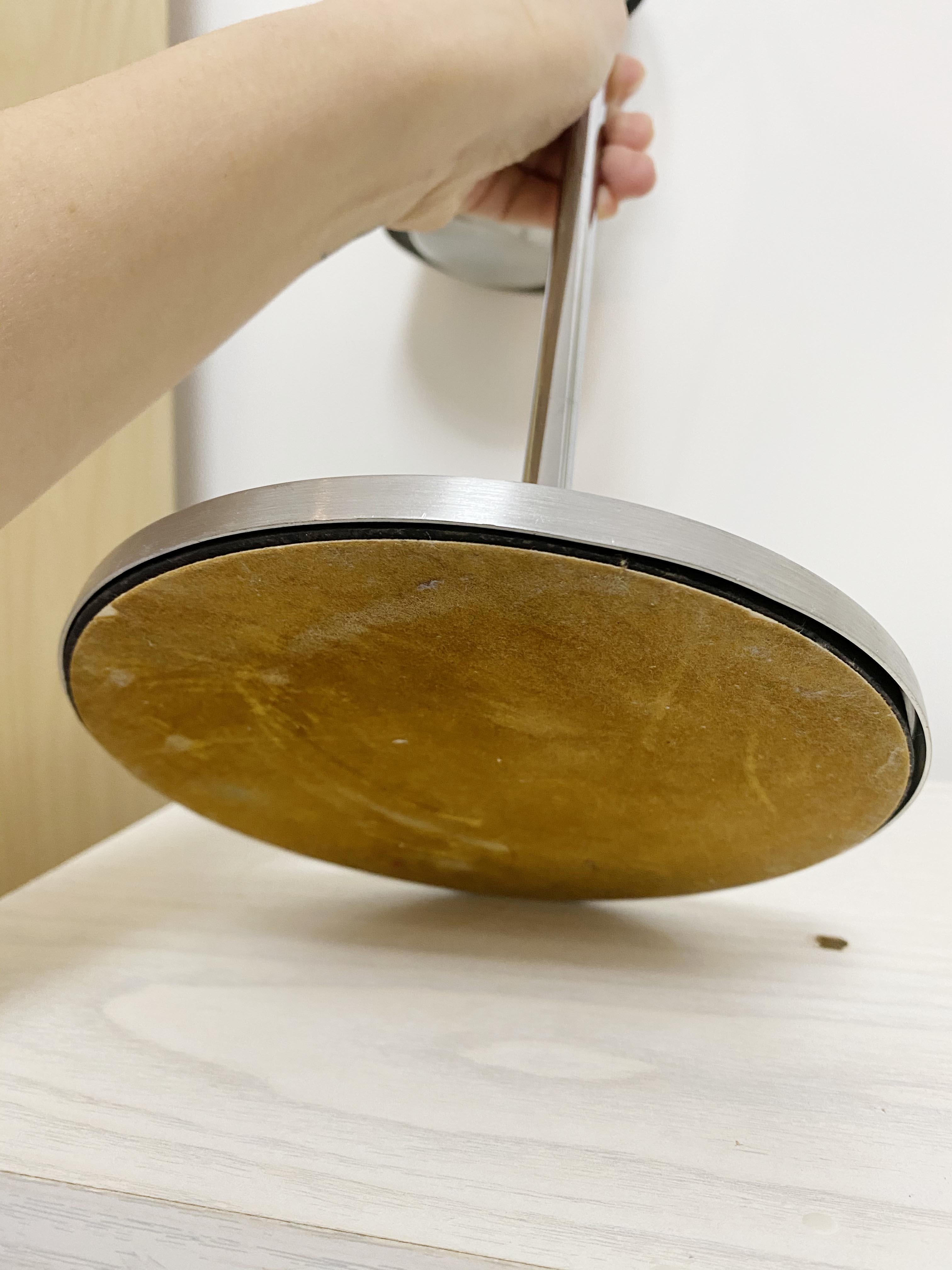 chrome metal weather vane lamp 1970