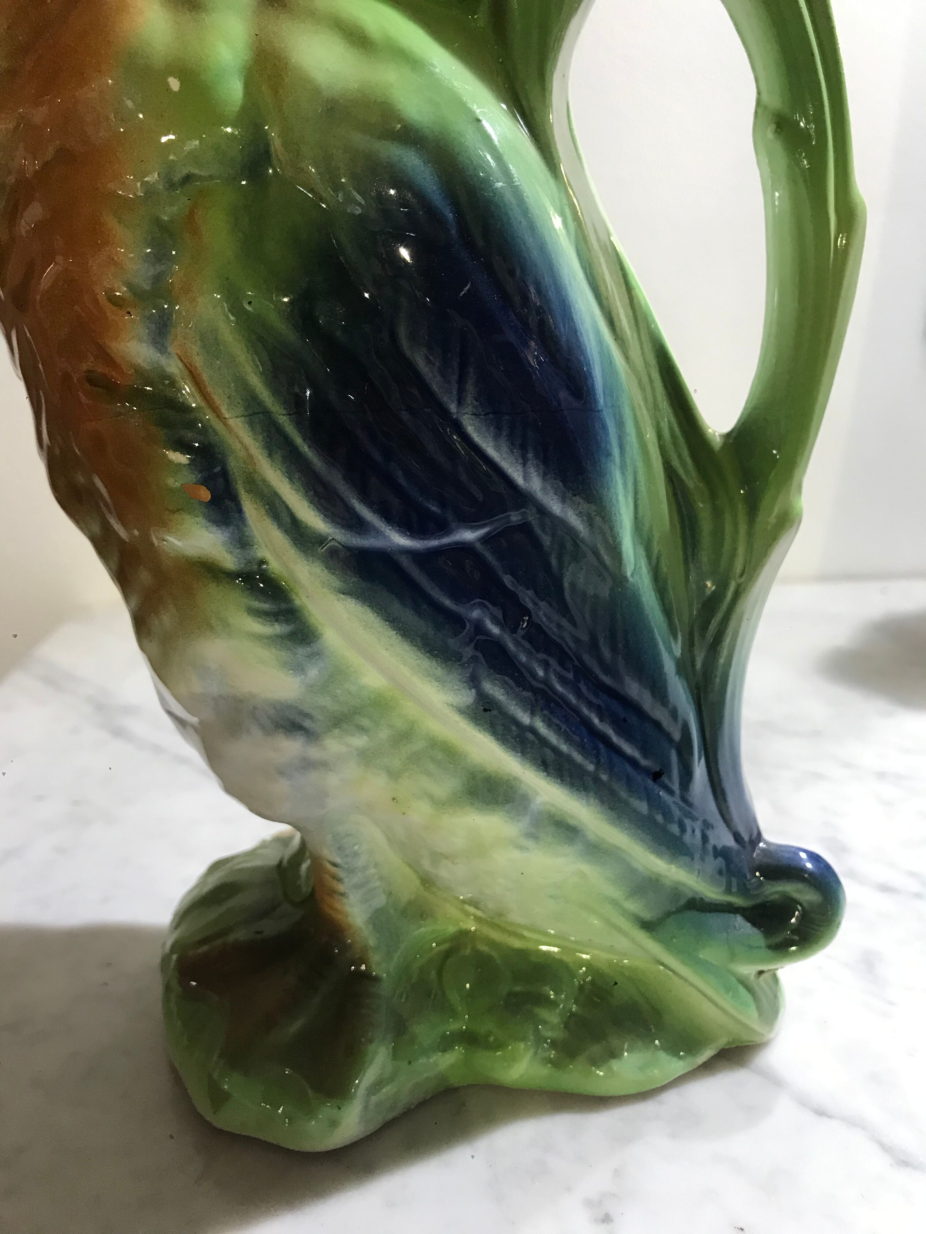Carafe canard barbotine