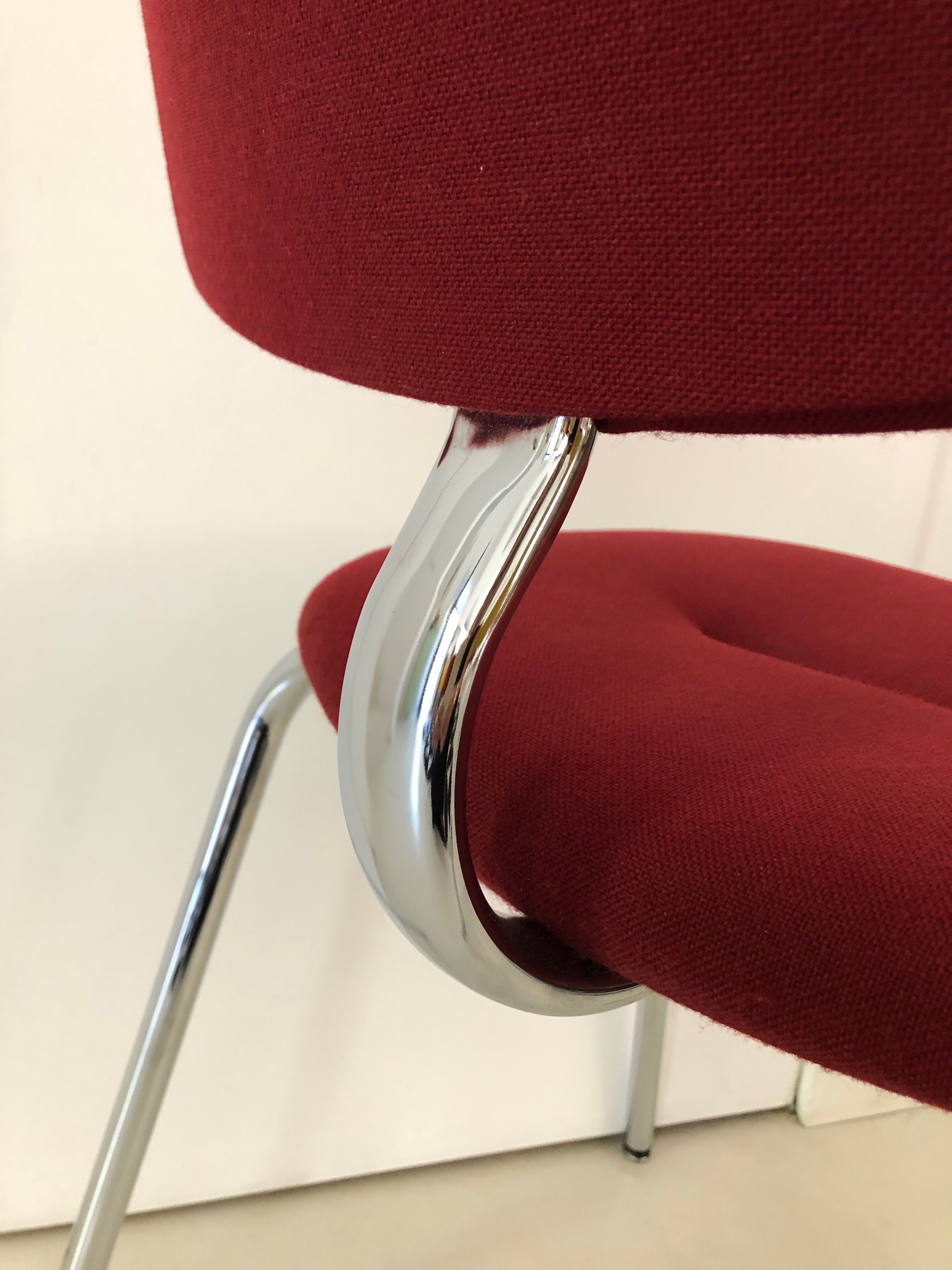 Set of chairs Steelcase Strafor 1970