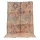 Peach Vintage Moroccan Rug 178 x 271 cm - Berber Wool Rug - Handmade Rug