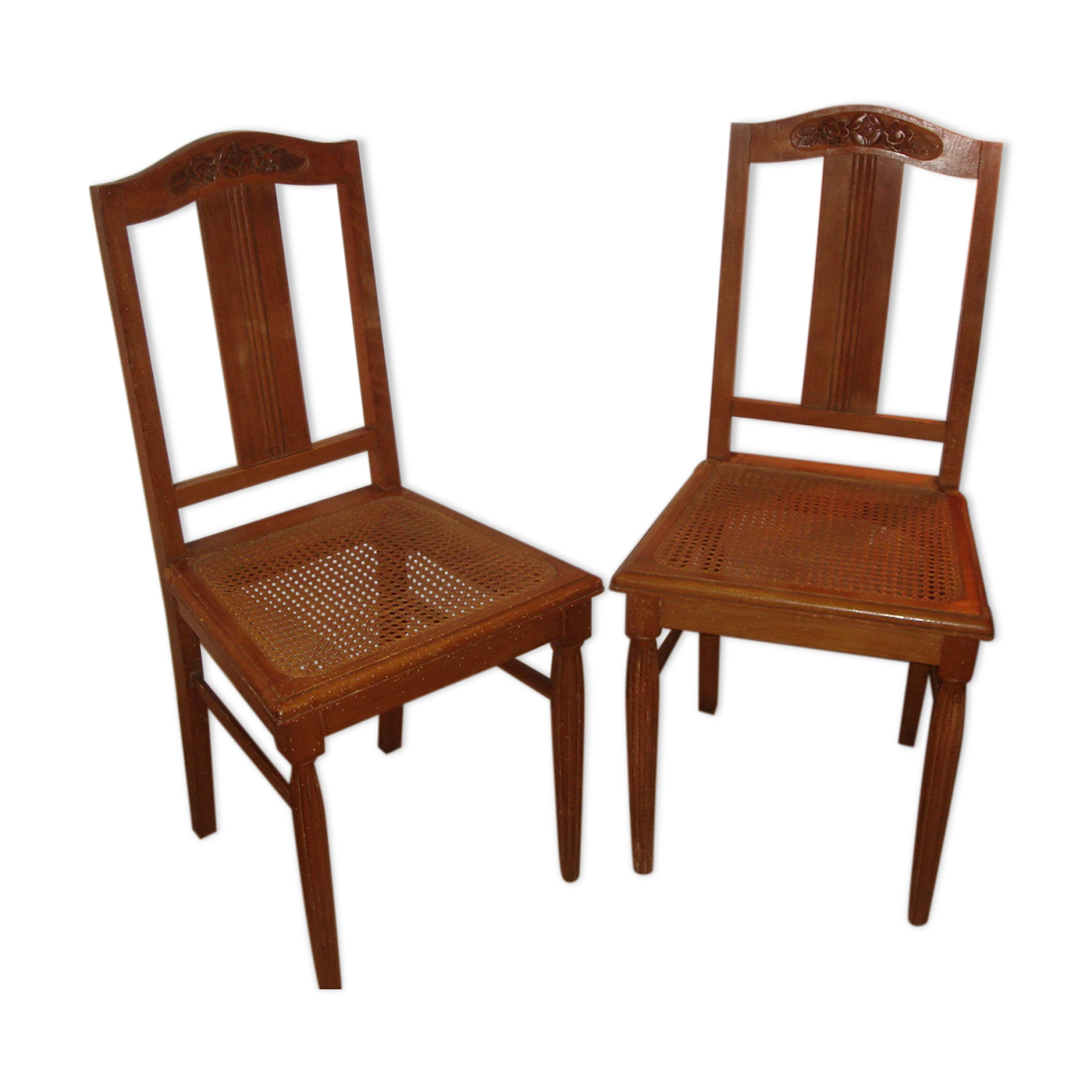 Pair of Art Nouveau chairs