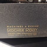 Old Rocher Rooy Functional Typewriter 1940s