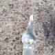 Murano glass bottle from the 80s