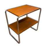 Chrome side period table Bauhaus