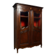 Louis XV style library in walnut, oak, and beech.