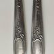 Old sweet dessert service 4 pieces silver embossed minerva hallmark
