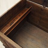 Coffre en chêne, design scandinave, XVIIIe siècle