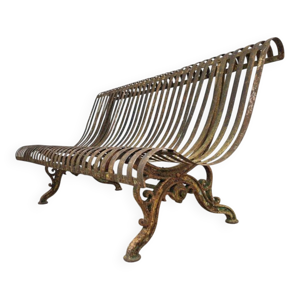Banc de jardin en fonte