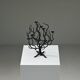 Black brutalist tree candle holder “tree of life” 1970s.