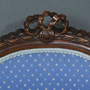 Louis XVI Style Beech Swivel Harpist Chair – Early 20th Century