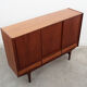 Teak highboard, Danish design, 1960s, production: Denmark