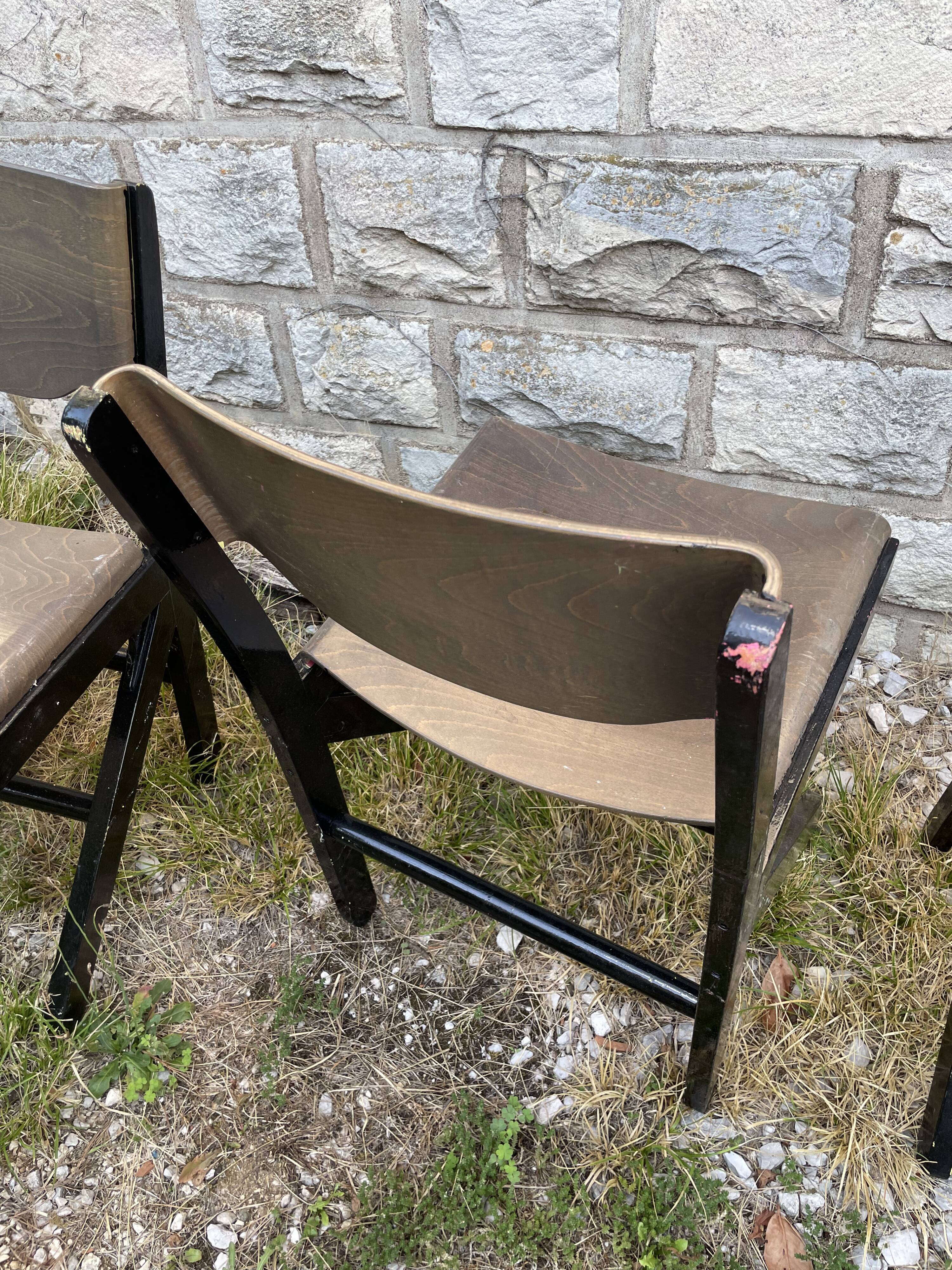 Set of 6 Chairs Baumann model Koka