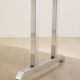Desk 1970 in teak wood & structure chrome