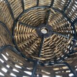 Wicker lampshade