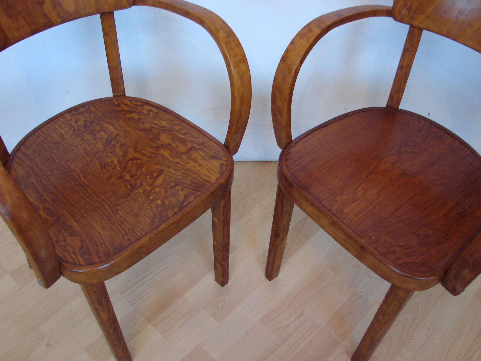 Pair of armchairs, 1940s