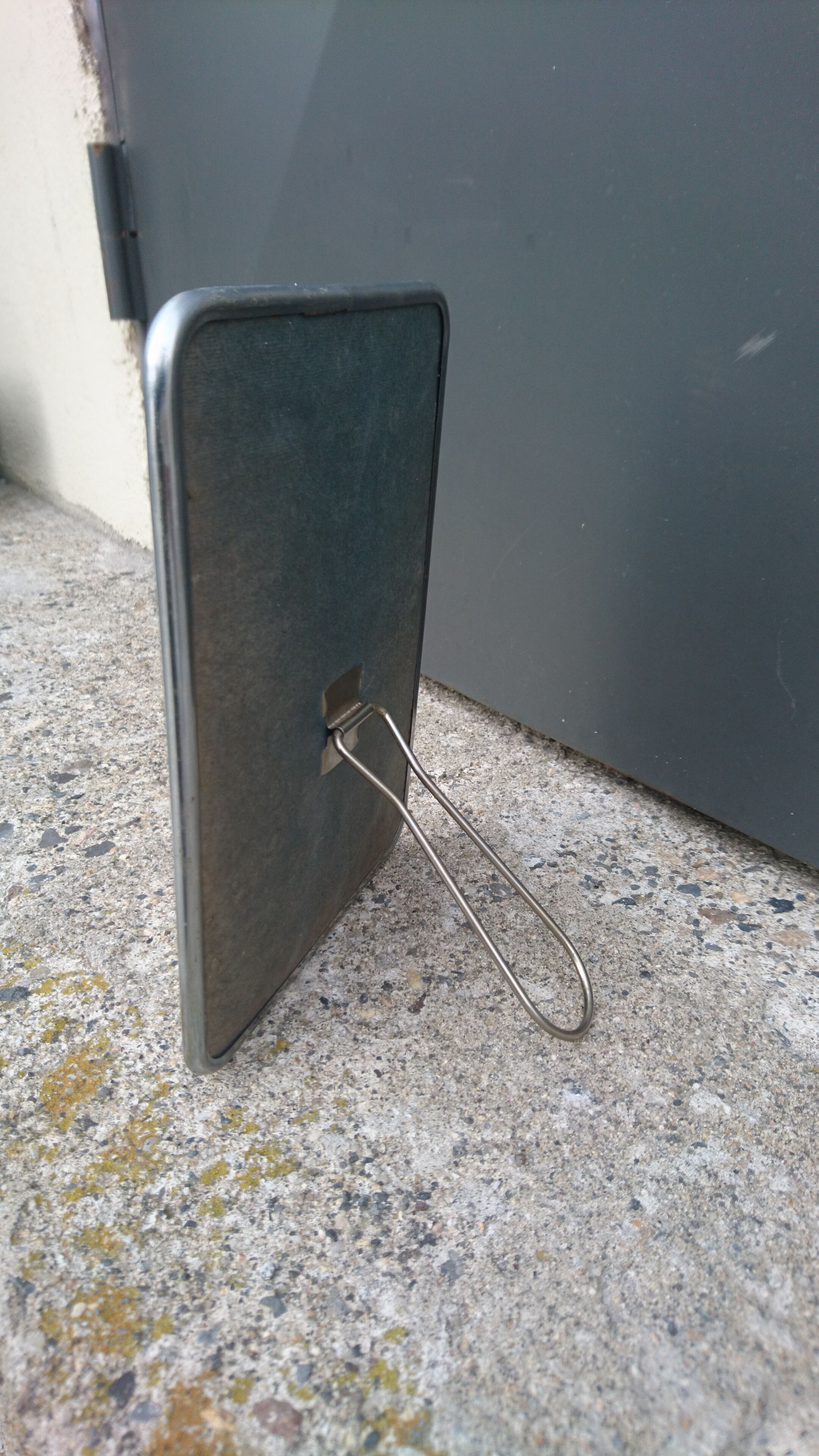 Barber mirror former 21x15cm